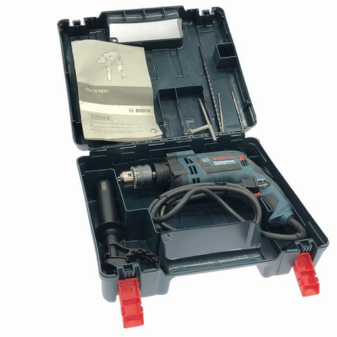 ☆比較的綺麗☆BOSCH ボッシュ 100V 振動ドリル GSB16RE/N3 ケース付 木工30mm 鉄工13mm 震動ドリル DIY/日曜大工129862 - 0