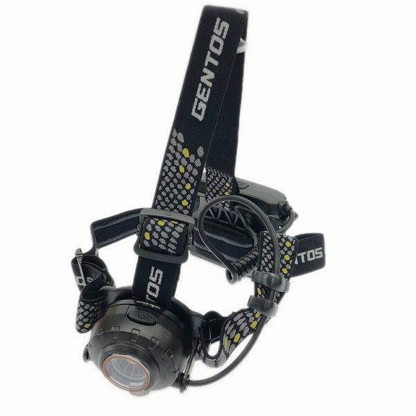 ☆未使用品☆GENTOS ジェントス LEDヘッドライト ヘッドウォーズ HLP-2504133212 - 2