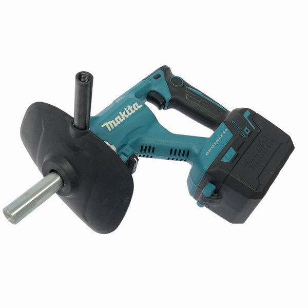 ☆中古品☆makita マキタ 18V 充電式カクハン機 UT130D 本体＋シャフト＋パドル付 コードレス かくはん機 撹拌機 攪拌機 ミキサー135280 - 2