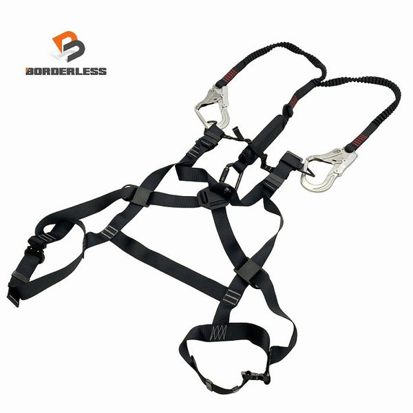 ☆比較的綺麗☆Honeywell ハネウェル フルハーネス DL-C1J-H ランヤード付 100kg 墜落制止用器具 安全帯128534 - 1