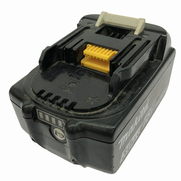 ☆中古品☆makita マキタ 18V 純正リチウムイオンバッテリー BL1830×1 BL1830B×2 合計3点セット 電動工具132489 - 4