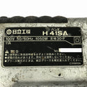 ☆中古品☆HITACHI 日立工機 100V 電動ハンマー H41SA ケース付 六角軸 コンクリートブレーカー はつり機 ハツリ機 斫り機135977 - 9