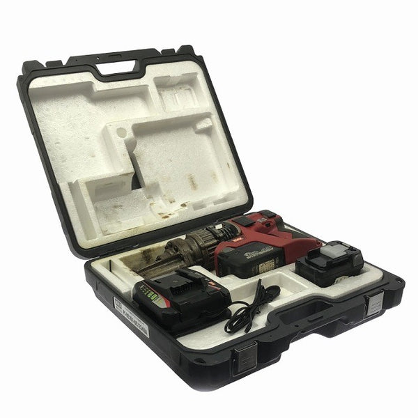 ☆中古品☆MAX マックス 25.2V 充電式鉄筋カッター PJ-RC161-BC/2540A バッテリ2個(4.0Ah) 充電器 ケース付 コードレス 鉄筋切断機122174 - 2