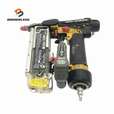 ☆中古品☆ HITACHI 日立工機 45mm 高圧ピン釘打機 NP45HM フィニッシュ ピン/クギ打ち117327