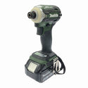 ☆極美品 限定色☆makita マキタ 18V 充電式インパクトドライバ TD171DGXAG グリーン バッテリ2個(6.0Ah) 充電器 ケース116772 - 4