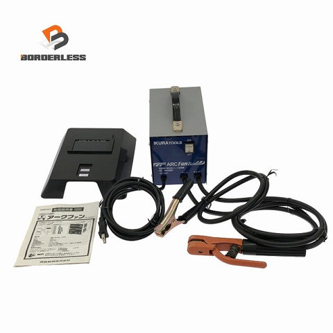 ☆比較的綺麗 中古品☆IKURA イクラ 育良精機 100V 家庭用小型交流アーク溶接機 IS-H40BF アークファン135310