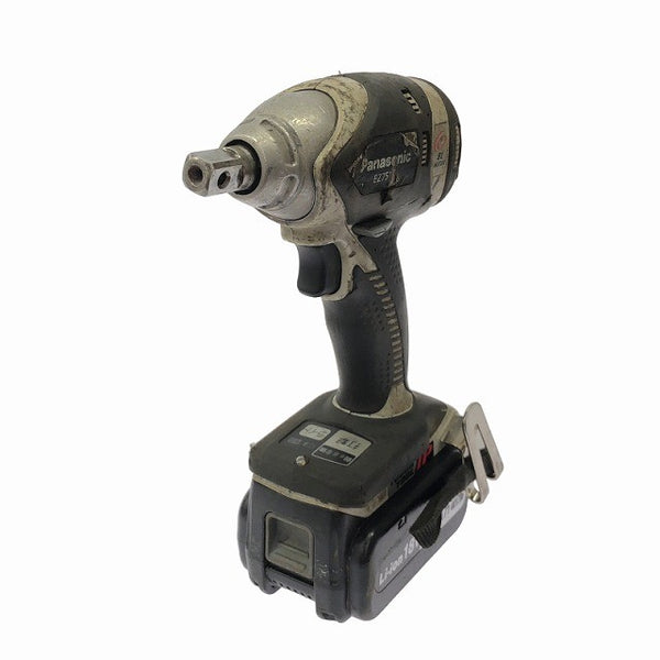☆中古品☆Panasonic パナソニック 18V 充電インパクトレンチ EZ7551LR2S-H バッテリ2個(3.3Ah)充電器付 コードレス129056 - 4