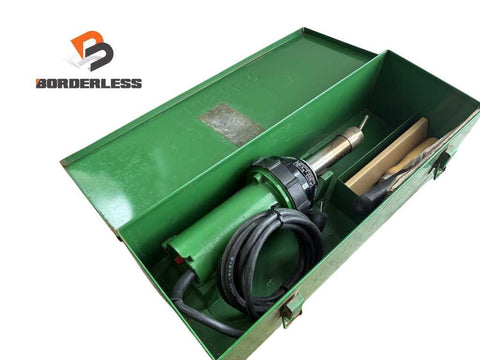 ☆中古品☆ LEISTER ライスター 100V ヒートガン TRIAC トリアック 1400W ケース付き  熱風機 内装124511