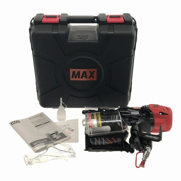 ☆未使用品☆MAX マックス 高圧 90mm スーパーネイラ HN-90N6(D)-G コイルネイラ 高圧釘打機 エアロスター134230 - 3