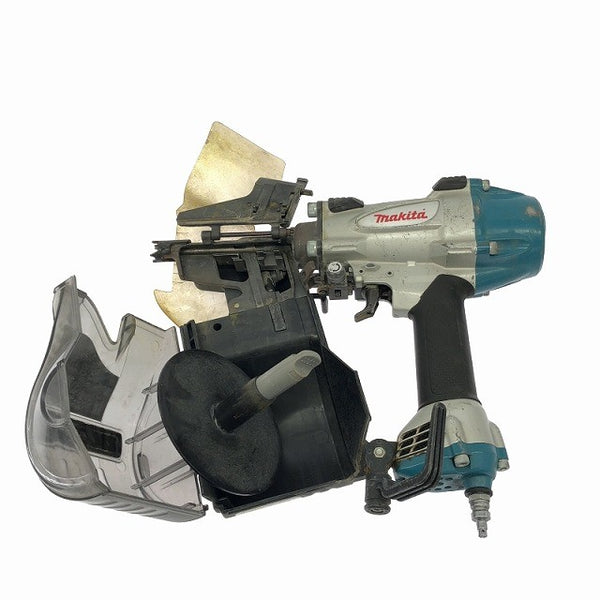 ☆中古品☆makita マキタ 90mm 高圧ロール釘打機 AN910H エアツール 大工道具 内装業114974 - 6