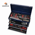 ☆未使用 限定品☆KTC 京都機械 12.7sq.工具セット 60点 SK46021XNV ネイビー チェスト(SKX0213) ハンドツールセット 自動車整備132688 - 1