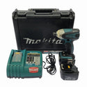 ☆中古品☆makita マキタ 14.4V 充電式インパクトドライバー TD132DRFX 青/ブルー バッテリ2個(14.4V3.0) 充電器 ケース付119002 - 3