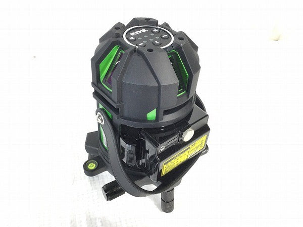 ☆未使用品☆ムラテックKDS 電子整準高輝度レーザー墨出器 DSL-93RG 受光器 バッテリ2個 ケース付 リアルグリーンレーザー墨出し器119060 - 6