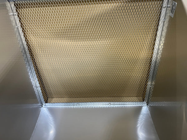 ☆未使用品☆MITUBISHI 三菱電機 有圧換気扇用排気標準タイプウェザーカバー W-60KSAM ステンレス製 防虫網標準装備126550 - 7