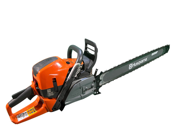 ☆美品☆Husqvarna ハスクバーナ 90cm チェンソー 592XPG 排気量 92.7 cm³ エンジンチェーンソー 伐採 林業 切断機128607 - 4