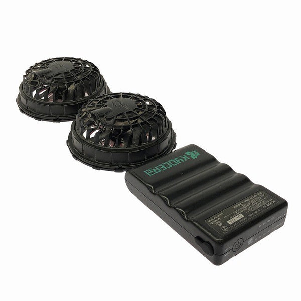 ☆中古品セット☆BURTLE バートル 13V エアークラフト専用バッテリー AC260 ファンユニット AC271 ファンケーブル＋ACアダプタ付128632 - 3