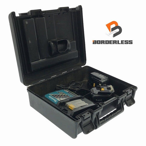 ☆中古品☆ makita マキタ 3個セット バッテリ2個(BL1430 BL1440) 充電器(DC18RC) おまけのケース付き♪ ※コメント必読 116158 - 0
