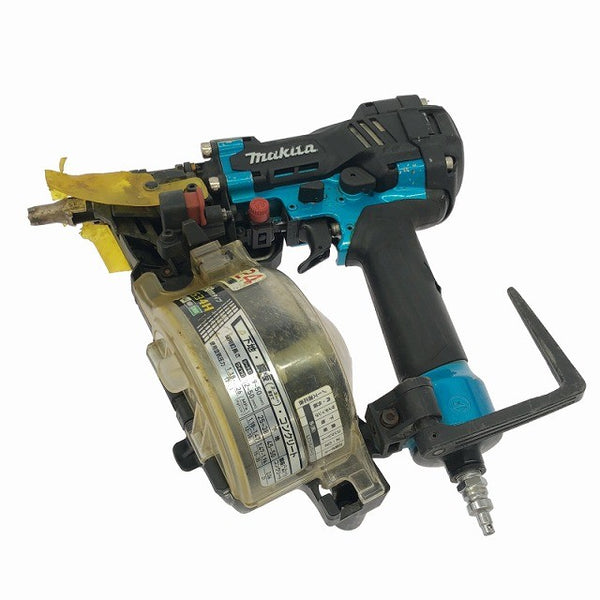☆中古品☆makita マキタ 50mm 高圧 エア釘打機 AN534HM 青 エア釘打ち機 ロール釘打機 ロール釘打ち機 コイルネイラ エア工具131773 - 2