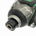 ☆比較的綺麗☆HITACHI 日立 14.4V コードレスインパクトドライバー WH14DDL2(2LYPK)(L) 緑 バッテリ2個(6.0Ah) 充電器 ケース付130684 - 8