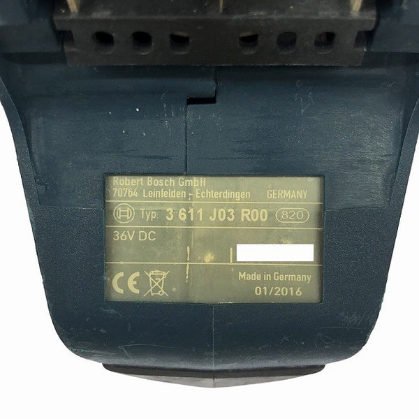 ☆比較的綺麗☆ BOSCH ボッシュ 36V 充電式ハンマドリル GBH36V-LIY 充電器 純正バッテリー2個付 ケース SDSプラス126326 - 8