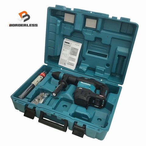 ☆未使用品コメント必読☆makita マキタ 40Vmax 電動ハンマー HM001GZK 本体＋ケース コードレス ハツリ機 はつり機 斫り機137856