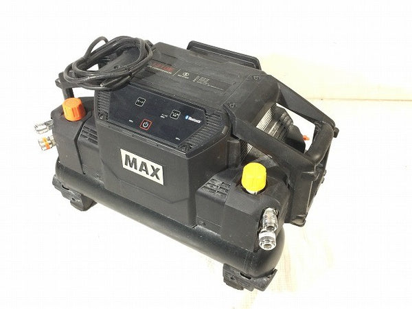 ☆美品☆MAX マックス100V 11L 常圧/高圧 スーパーエアコンプレッサー AK-HL1310E 黒/ブラック AIモード Bluetooth搭載128589 - 3