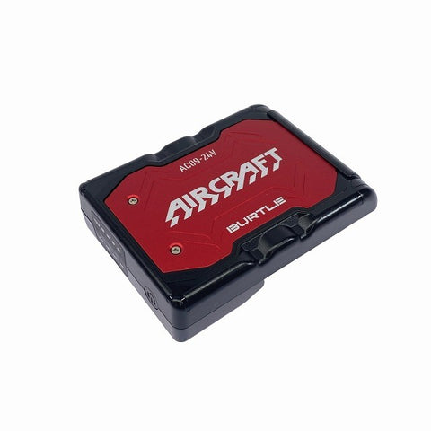 ☆未使用品☆BURTLE バートル 24V エアークラフト用 リチウムイオンバッテリー AC09 赤/メタリックレッド 空調作業服用 京セラ116751 - 0
