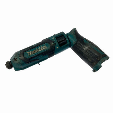 ☆中古品☆makita マキタ 7.2V 充電式ペンインパクトドライバー TD022D 本体＋充電器付 コードレス スティックインパクトドライバー127246 - 0