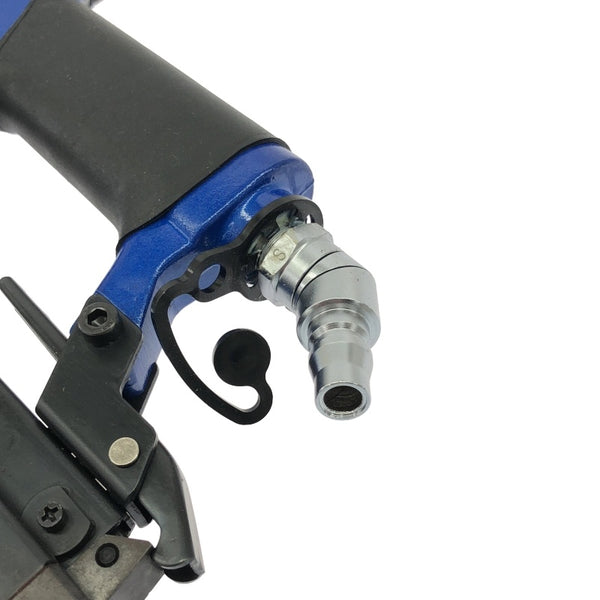 ☆未使用品☆MAX マックス 常圧 エア釘打機 TA-20A/422J キュウオン ブルーメタリック ステープル幅4mm 長さ22mm エアネイラ118557 - 9