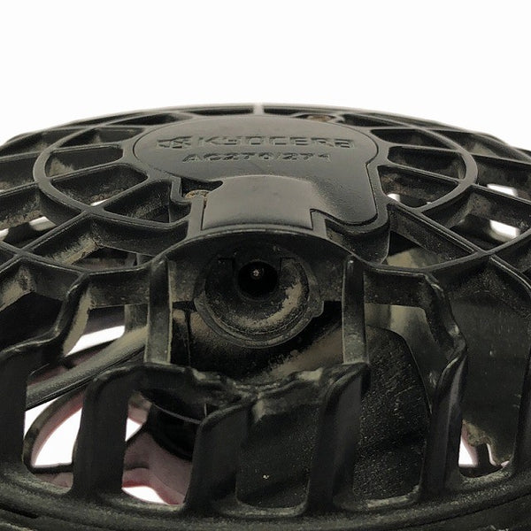 ☆中古品セット☆BURTLE バートル 13V エアークラフト専用バッテリー AC260 ファンユニット AC271 ファンケーブル＋ACアダプタ付128632 - 10