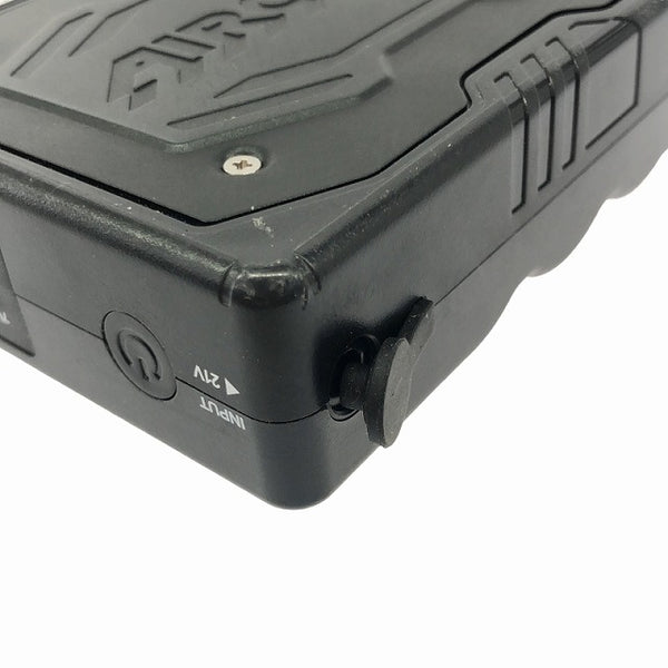 ☆比較的綺麗☆BURTLE バートル 22V 空調作業服用リチウムイオンバッテリー AC08-22V 黒 ACアダプタ付 エアークラフト - 7