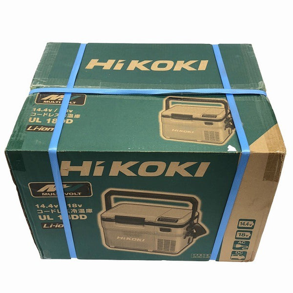☆未使用品☆HiKOKI ハイコーキ 14.4V/18V 10.5L コードレス保冷温庫 UL18DD(XMGZ) フォレストグリーン バッテリー1個付136924 - 6