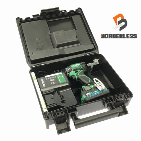 ☆未使用品☆HIKOKI ハイコーキ 36V コードレスインパクトドライバー WH36DC(XPSZ)新マルチボルトバッテリー1個+充電器+ケース - 0
