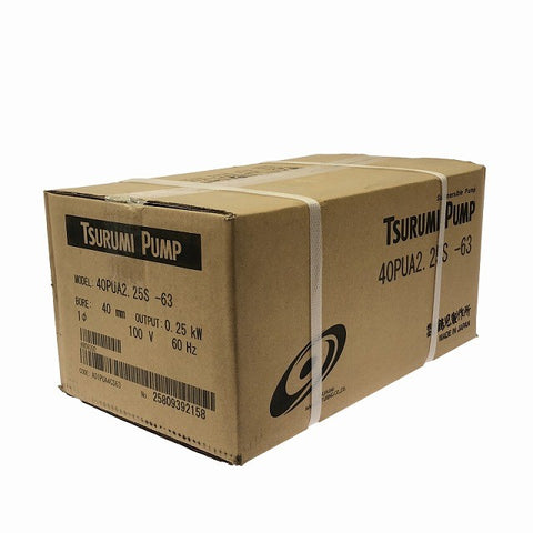 ☆未使用品☆TSURUMI 鶴見 TSURUMI PUMP 100V 60Hz 水中ポンプ 40PUA2.25S-63 電動工具 ツルミ124110 - 0