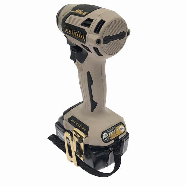 ☆極美品 makita マキタ 18V 充電式インパクトドライバー TD173DGXPG プレミアムグレージュ LXT20周年記念カラー フルセット135263 - 7