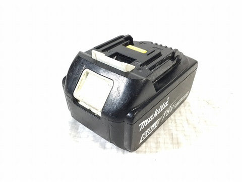 ☆中古品☆ makita マキタ 18V 6.0Ah 純正リチウムイオンバッテリー BL1860B 急速 残量 LITHIUM-ION 雪/飛行機マーク129073 - 0