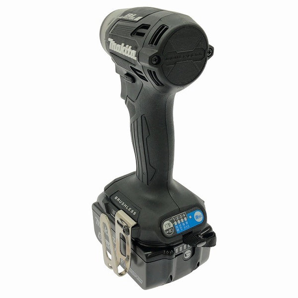 ☆箱無し 未使用品2点☆makita マキタ 18V 充電式インパクトドライバ TD173DZB 純正バッテリ BL1860B※グリスなし0回134502 - 5