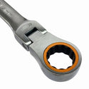 ☆未使用品☆TOP トップ工業 首振りラチェットコンビセット FRC-10000S 工具袋入り 7mm～24mm スパナセット131681 - 8