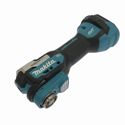 ☆中古品☆makita マキタ 18V 充電式マルチツール TM52D バッテリ1個(18V6.0Ah)付 コードレス カットソー マルチパワーツール - 0