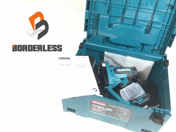 ☆未使用品☆makita マキタ 18V 充電式全ネジカッタ SC102DRGX バッテリー2個(18V 6.0Ah) 充電器 ケース付 全ねじカッター124459 - 1