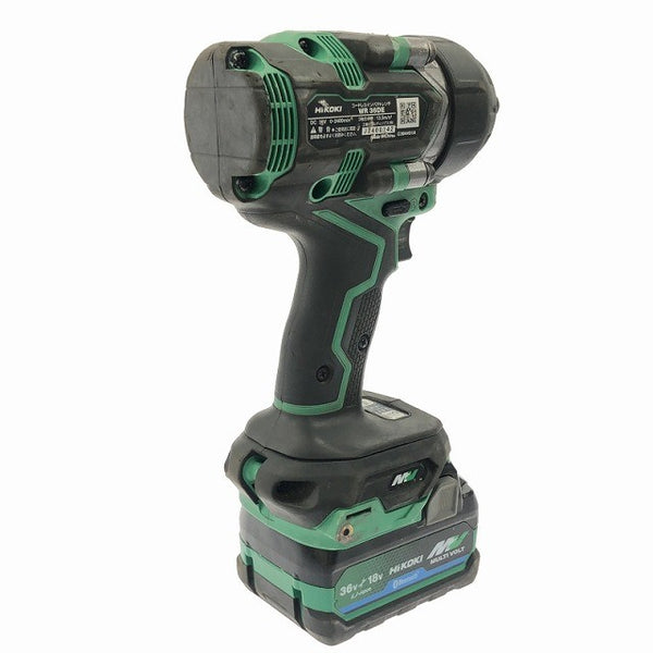 ☆中古品☆Hikoki ハイコーキ コードレスインパクトレンチ WR36DE(2XPSZ) バッテリ2個 充電器 ケース 締め付け工具118784 - 6