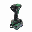 ☆未使用品☆HiKOKI ハイコーキ 36V コードレスインパクトドライバ WH36DD(XPLSZ) バッテリー1個(BSL36A18BX) 充電器 ケース付127949 - 6