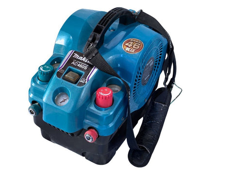 ☆比較的綺麗☆makita マキタ 常圧/高圧 内装エアコンプレッサー AC460S  100V 3L 小型 軽量 内装エアーコンプレッサー137373 - 0