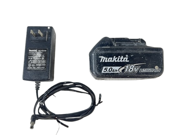 ☆中古品☆ makita マキタ 14.4V/18V 充電式ファン CF300D 本体+バッテリー1個(BL1850B)+ACアダプター 扇風/送風 乾燥 - 9