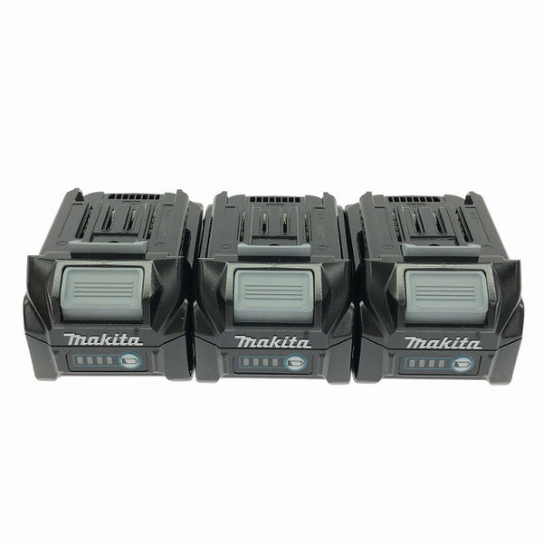 ☆未使用 3点セット☆makita マキタ 40Vmax 2.5Ah 純正リチウムイオンバッテリー BL4025 リチウムイオン電池 蓄電池 充電池134530 - 6