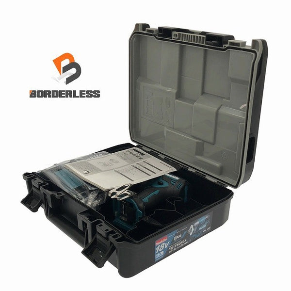 ☆未使用品☆ makita マキタ 18V 充電式インパクトドライバ TD173D 青/ブルー 本体+充電器+ケース - 1
