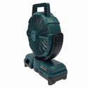 ☆中古品☆makita マキタ 14.4V/18V/100V 充電式ファン CF203D 青 バッテリ1個(18V6.0Ah) ACアダプタ付 コードレス 扇風機118322 - 4