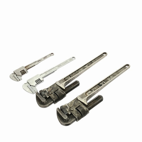 ☆中古品☆MCC 松坂鉄工所 パイプレンチ 450×2 TOP モーターレンチ MW-230 スーパーツール MFN280 モンキーレンチ MW36など - 0