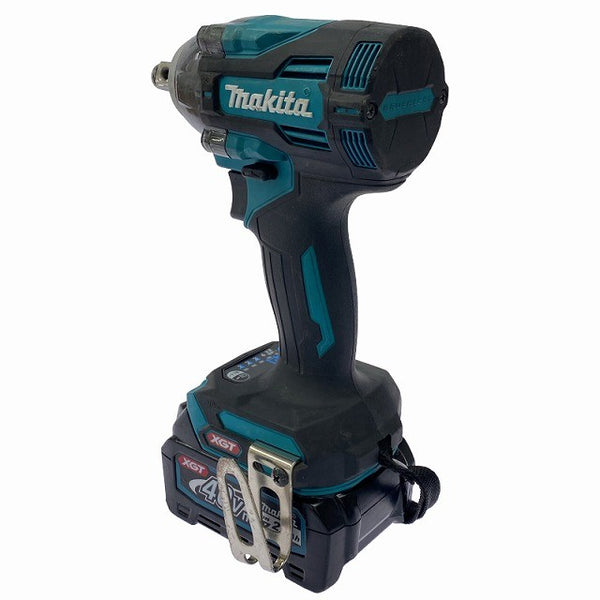 ☆中古品☆makita マキタ 40Vmax 充電式インパクトレンチ TW004G バッテリ1個(2.5Ah)付 コードレス130714 - 5