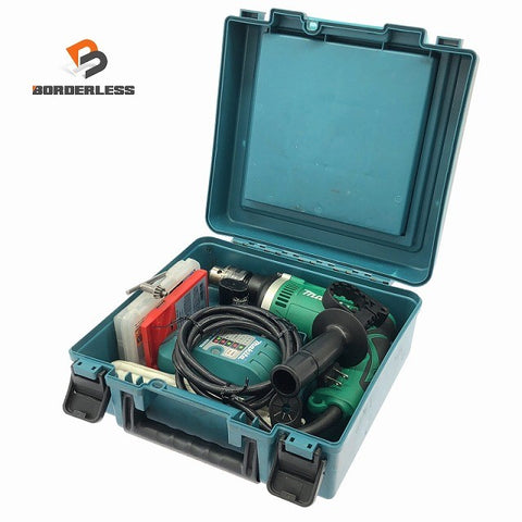 ☆比較的綺麗☆makita マキタ 100V 16mm 震動ドリル M816 ケース付 振動ドリル 電気ドリル 電動ドリル 穴あけ 超お得なおまけ付♪134969